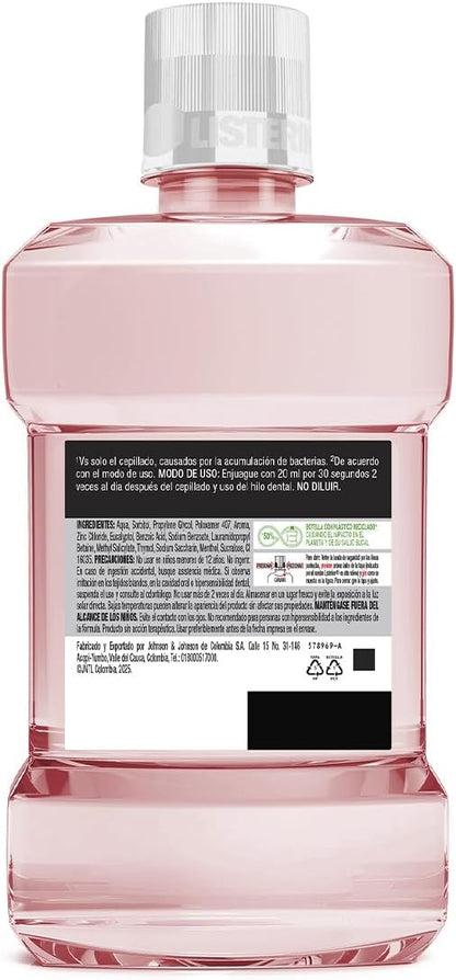 LISTERINE® Enjuague Bucal PROFESIONAL EXPERTO EN ENCÍAS 250mL