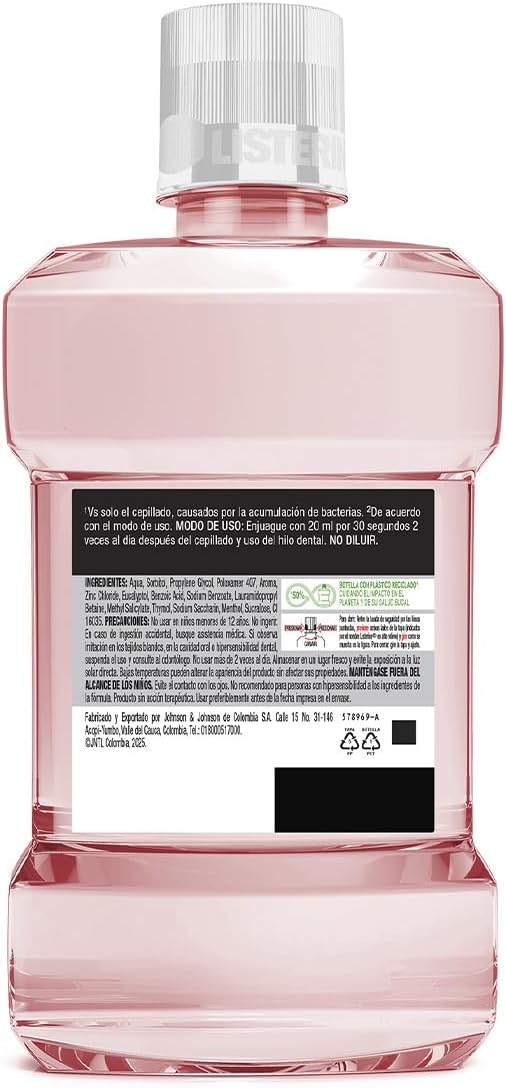LISTERINE® Enjuague Bucal PROFESIONAL EXPERTO EN ENCÍAS 250mL
