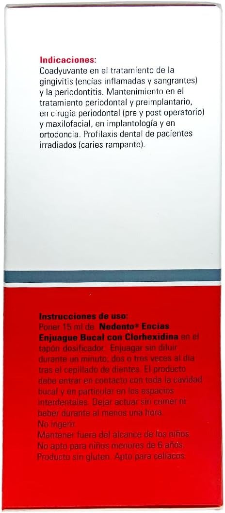 NEDENTO TRICOSAN ENJUAGUE BUCAL 300ML